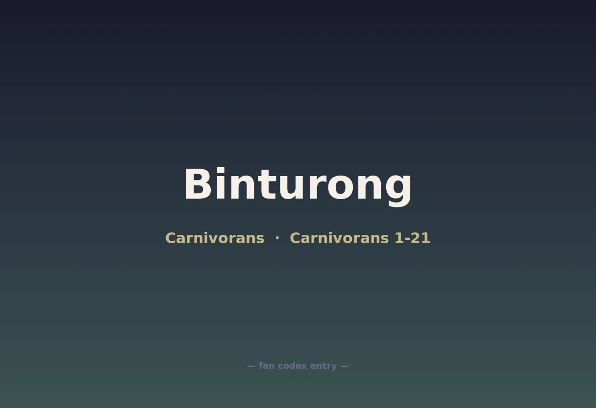 Binturong
