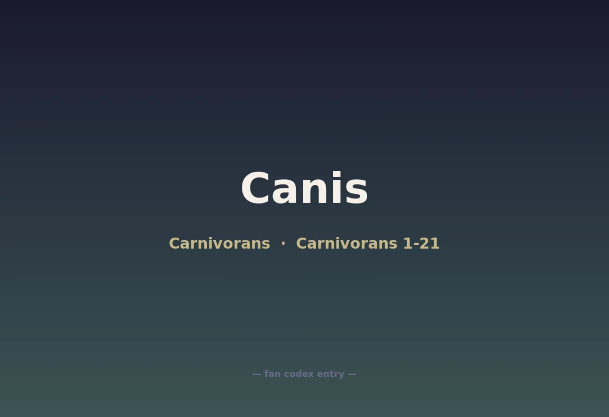 Canis